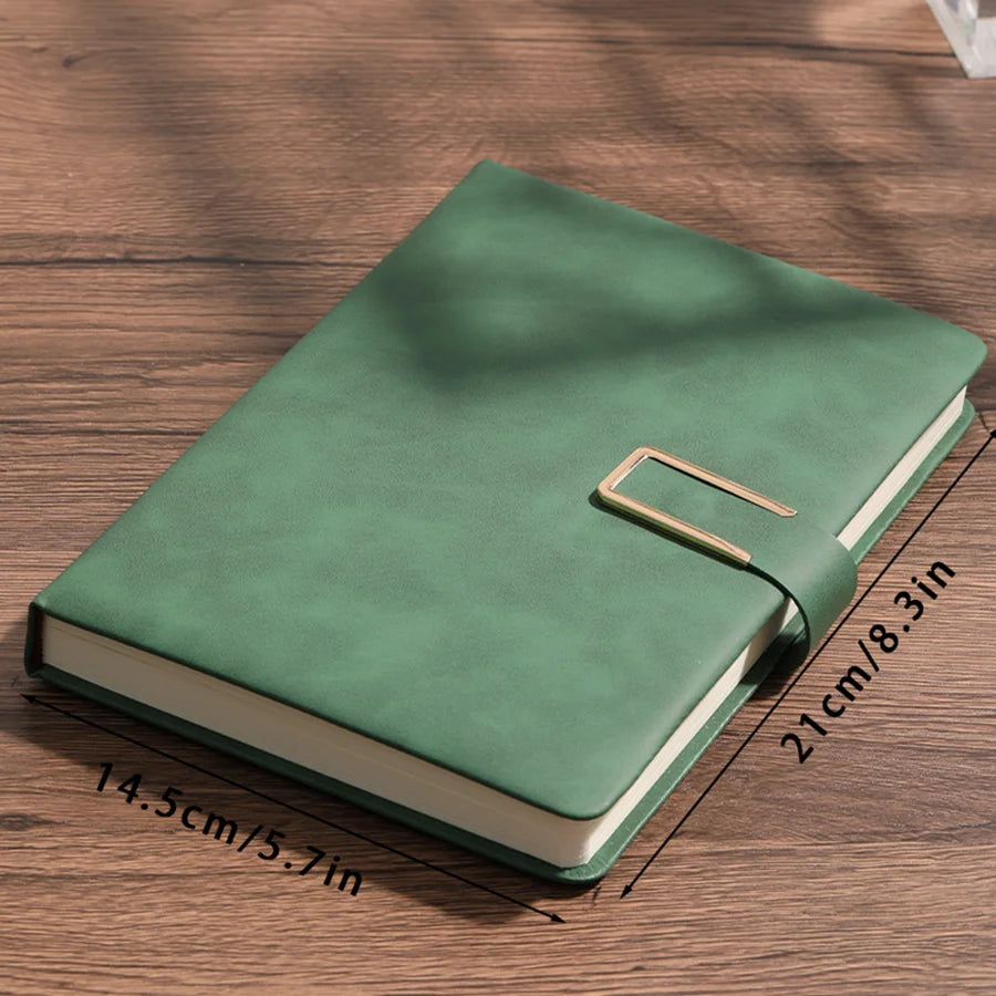 aesthetic business studying notebook