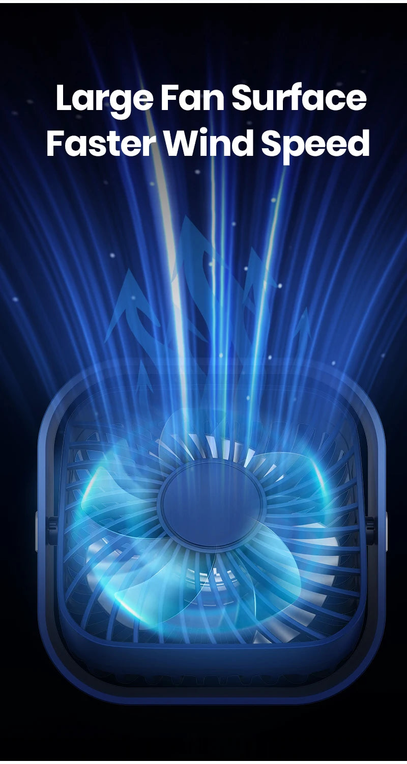USB desk fan