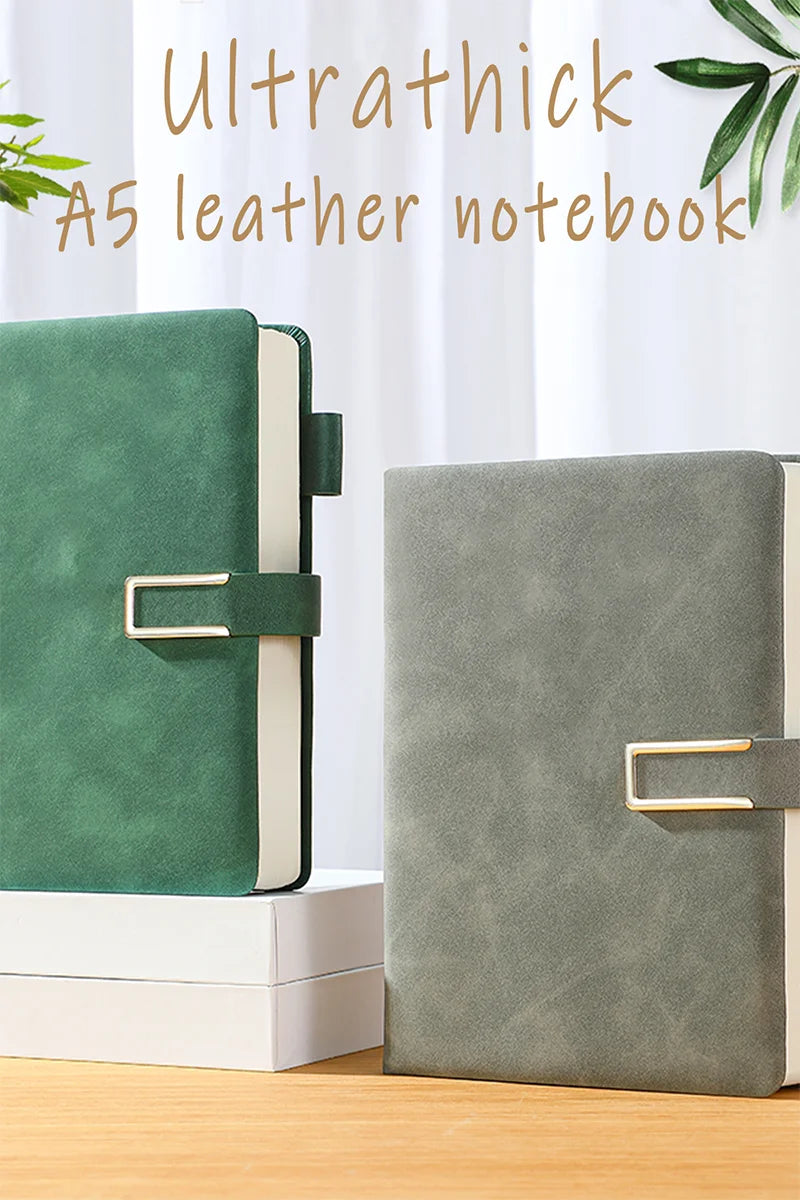 aesthetic business studying notebook