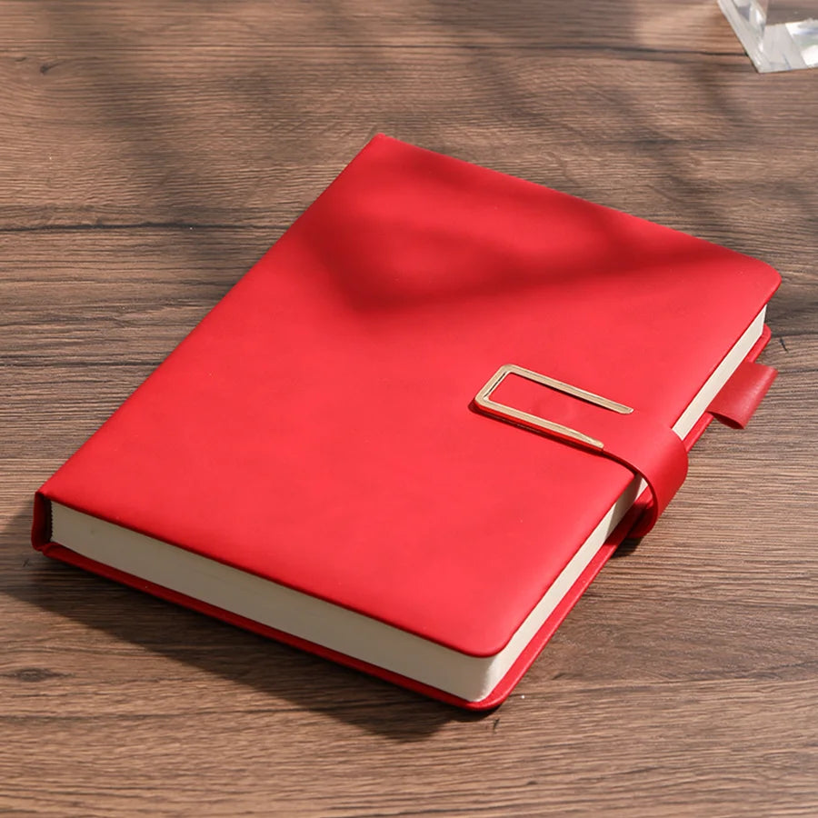 aesthetic business studying notebook