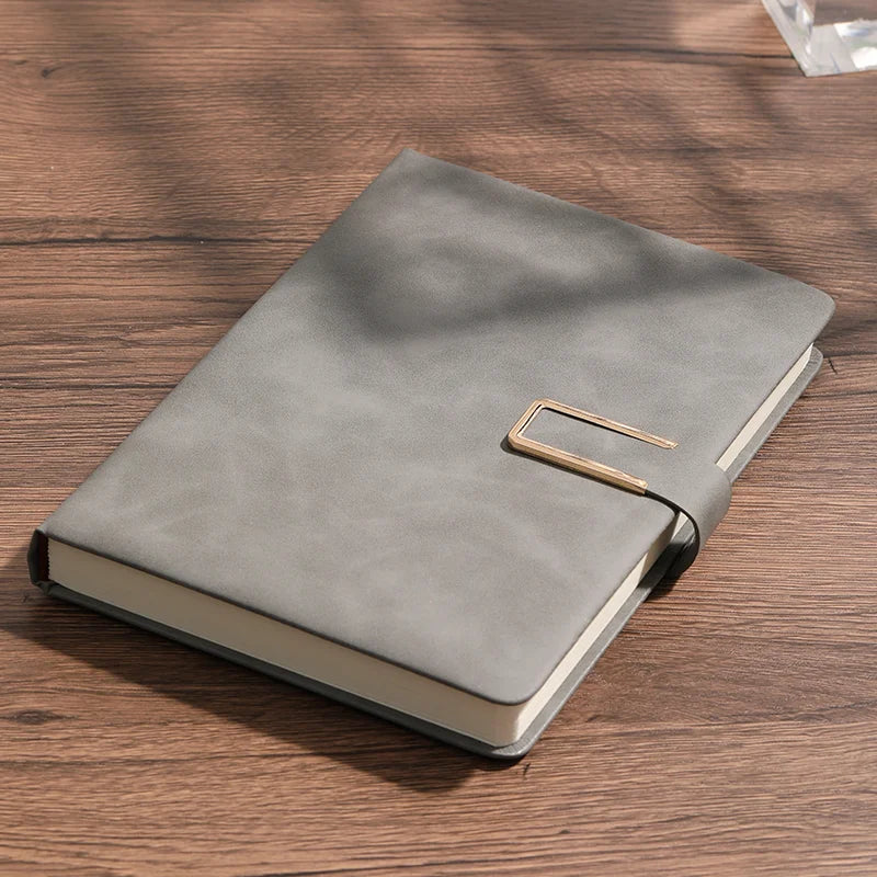 aesthetic business studying notebook