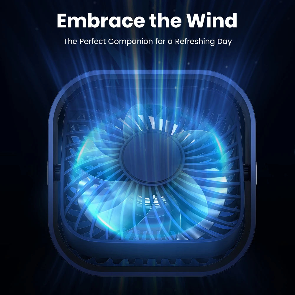 USB desk fan