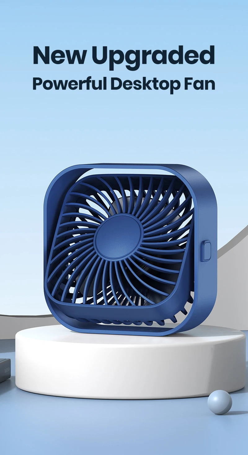 USB desk fan