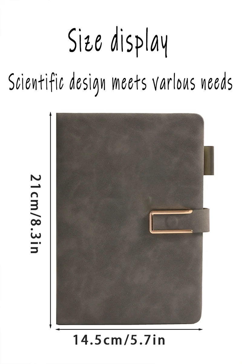 aesthetic business studying notebook
