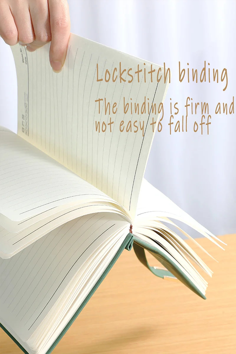 aesthetic business studying notebook