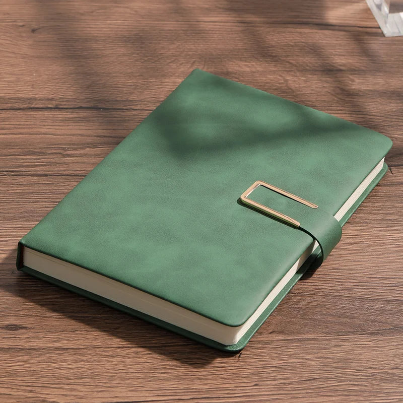aesthetic business studying notebook