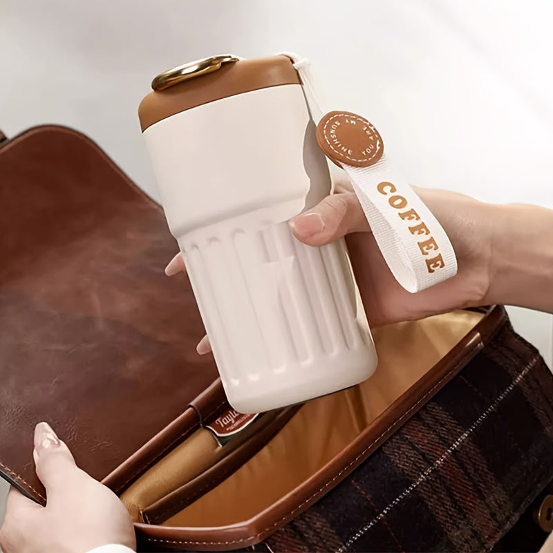Cute coffee tumbler with temp display