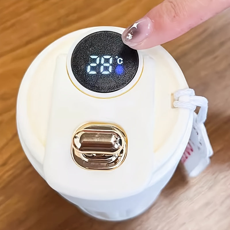 Cute coffee tumbler with temp display